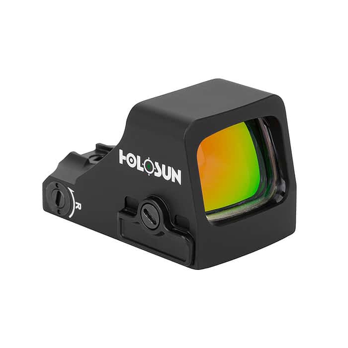 Holosun HE407K-GR X2 כוונת השלכה עם ציין ירוק וטכנולוגיית הערה מתקדמת בניעור-1