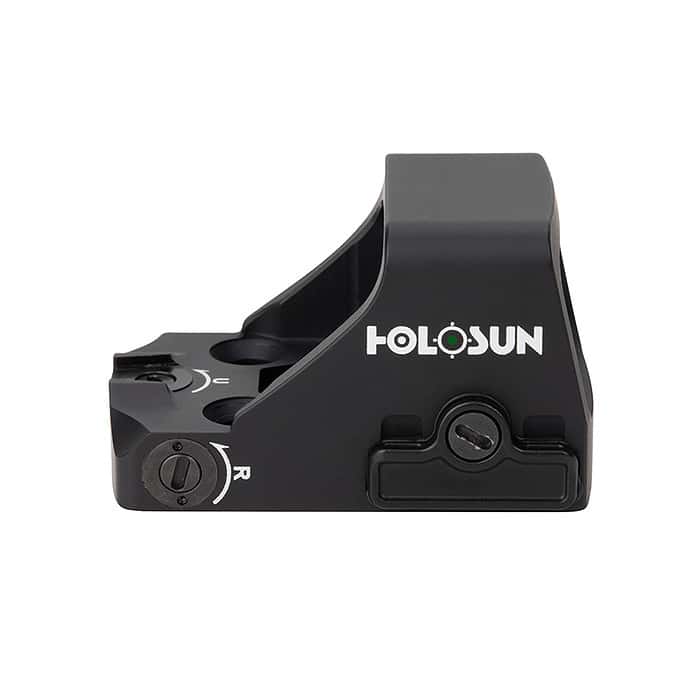 Holosun HE407K-GR X2 כוונת השלכה עם ציין ירוק וטכנולוגיית הערה מתקדמת בניעור-2
