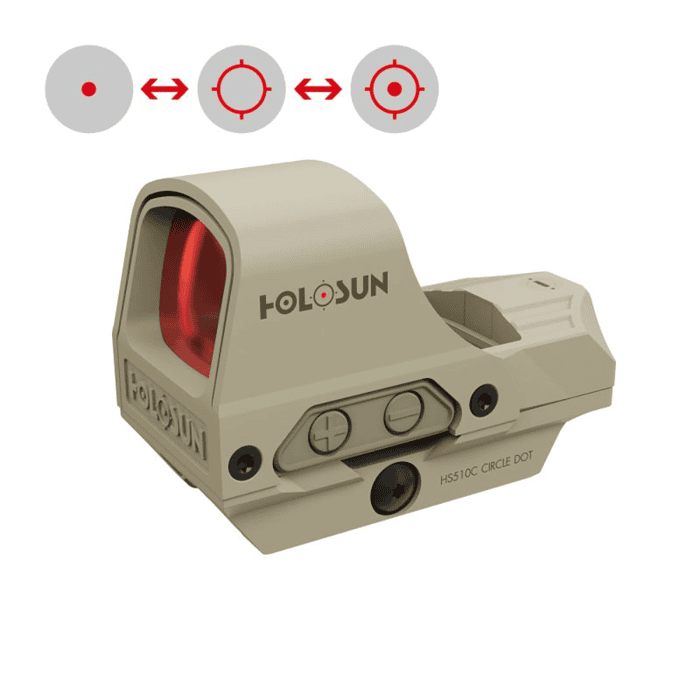 כוונת השלכה HOLOSUN 510C FDE מדברי