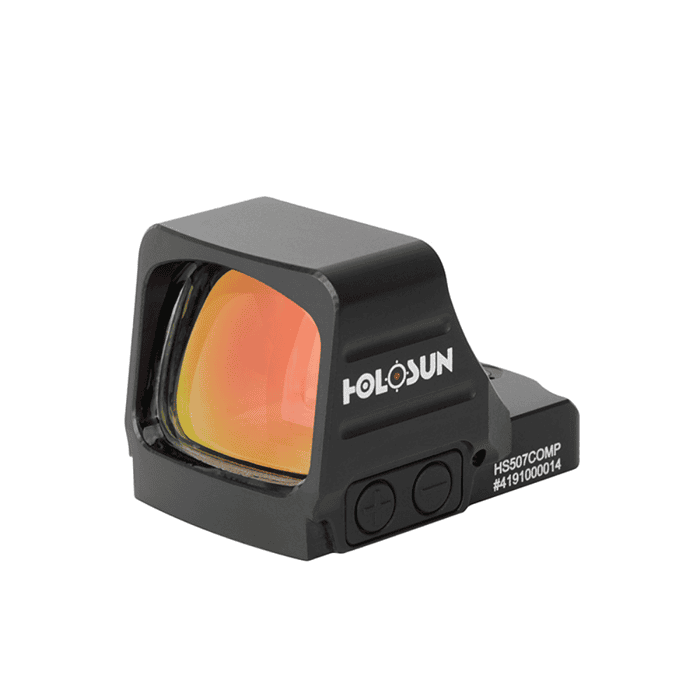 נקודה אדומה HOLOSUN 507Comp כוונת השלכה הולוסאן לאקדח מותאמת לתחרויות ירי עם מערכת רטיקל CRS
